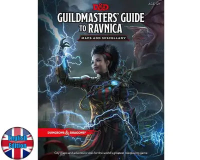 Dungeons & Dragons-Guildmasters' Guide to Ravnica Map and Miscellany