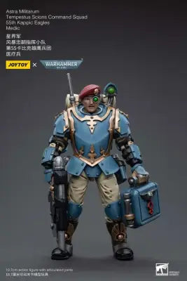 WH40K ASTRA MILITARUM TEMPESTUS SCIONS COMMAND SQUAD 55TH KAPPIC EAGLES MEDIC