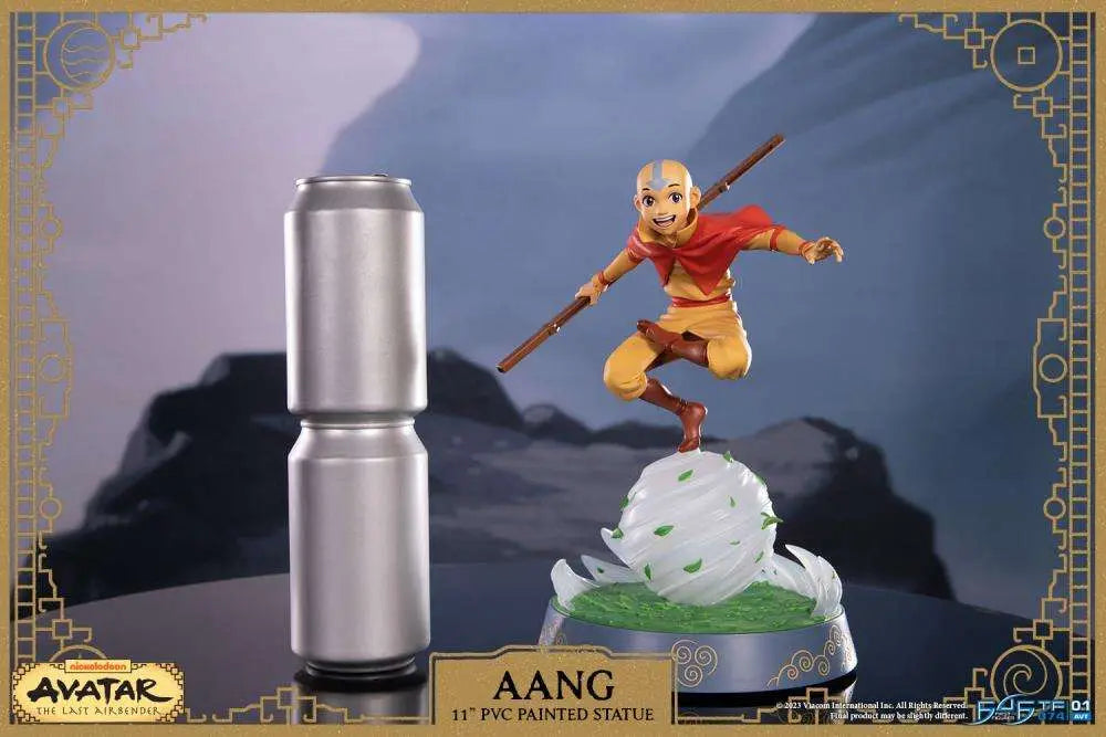 AVATAR THE LAST AIRBENDER AANG 11 PVC PAINTED STATUE