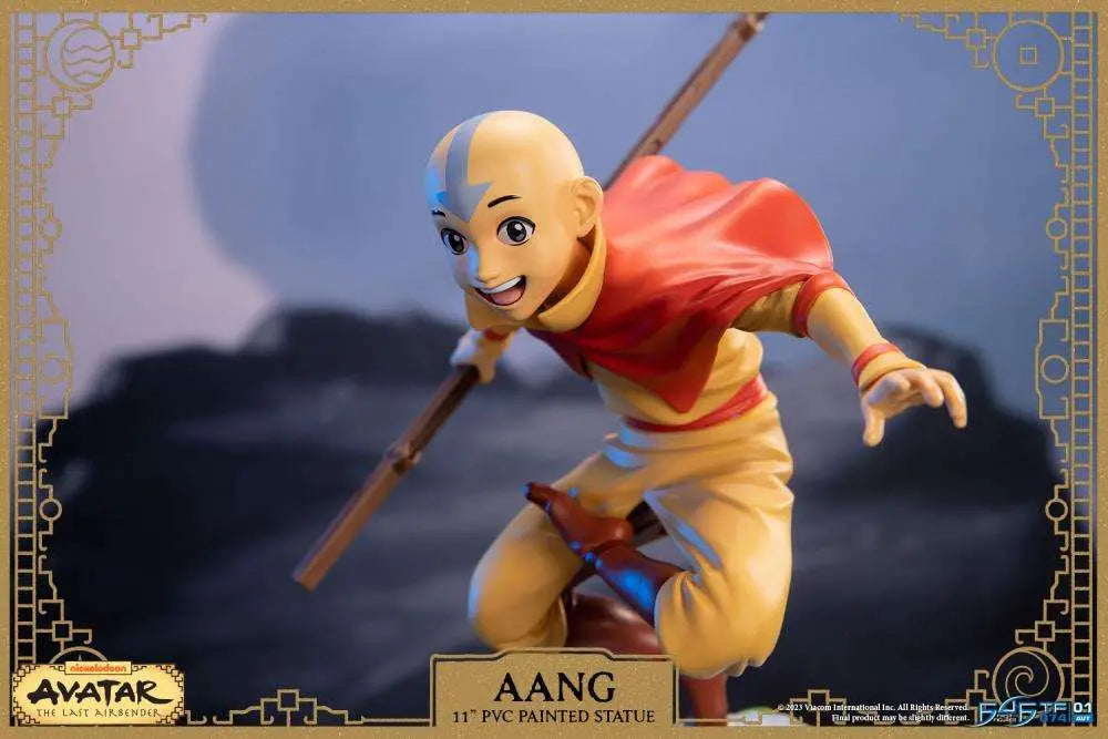 AVATAR THE LAST AIRBENDER AANG 11 PVC PAINTED STATUE