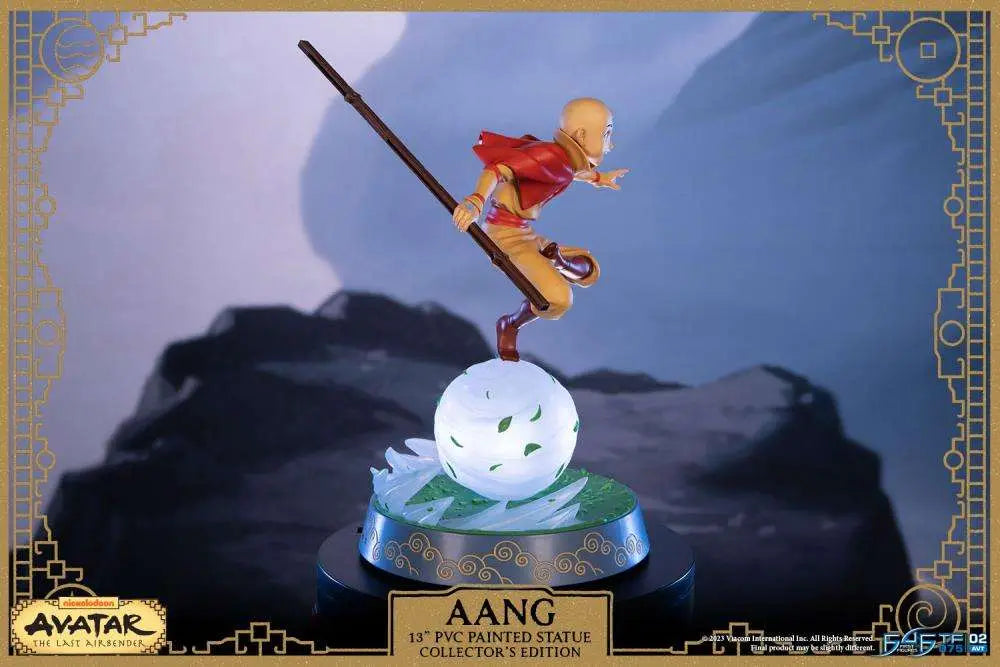 AVATAR THE LAST AIRBENDER AANG 11 PVC COLLECTOR EDITION PAINTED STATUE