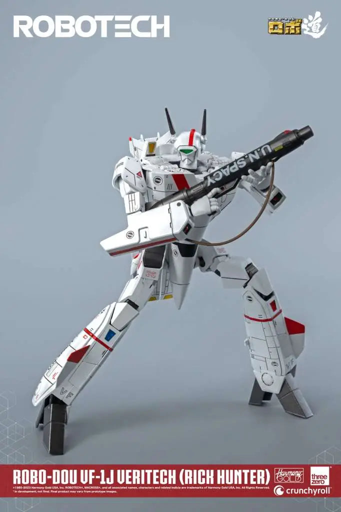 ROBOTECH ROBO-DOU VF-1J (VERITECH) RICK HUNTER FIGURE