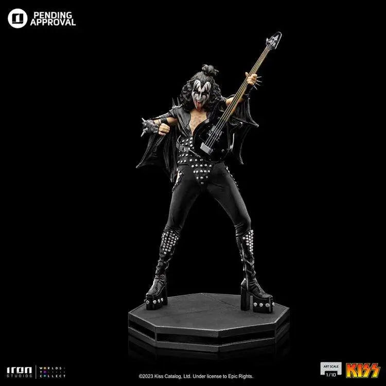 KISS GENE SIMMONS 1/10 STATUE