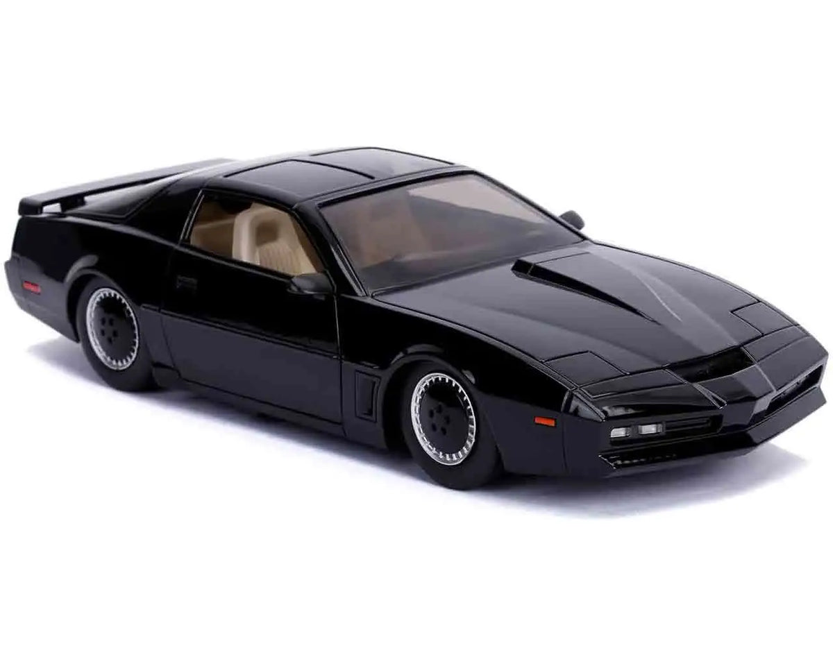KNIGHT RIDER KITT 1982 PONTIAC FIREBIRD TRANS AM LIGHTS 1/24 DIE-CAST MODEL