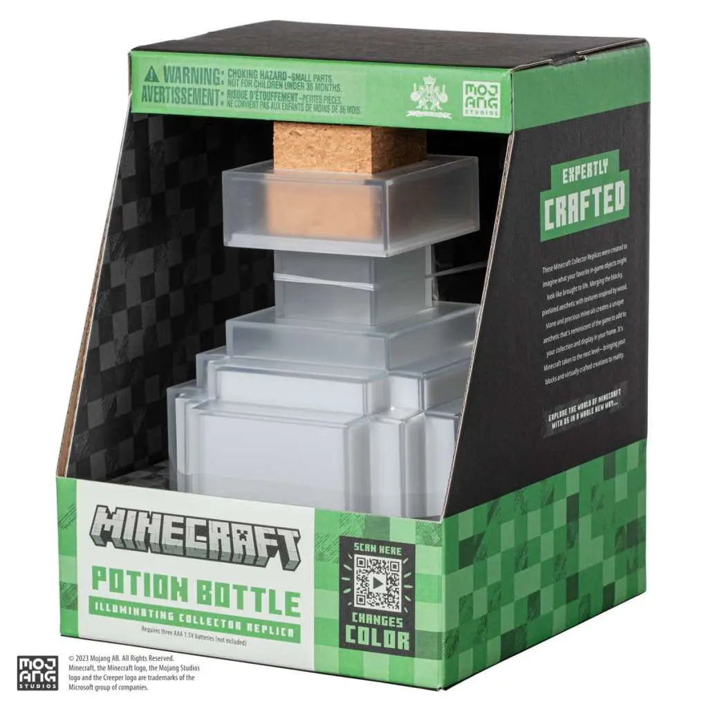 MINECRAFT ILLUMINATING POTION BOTTLE