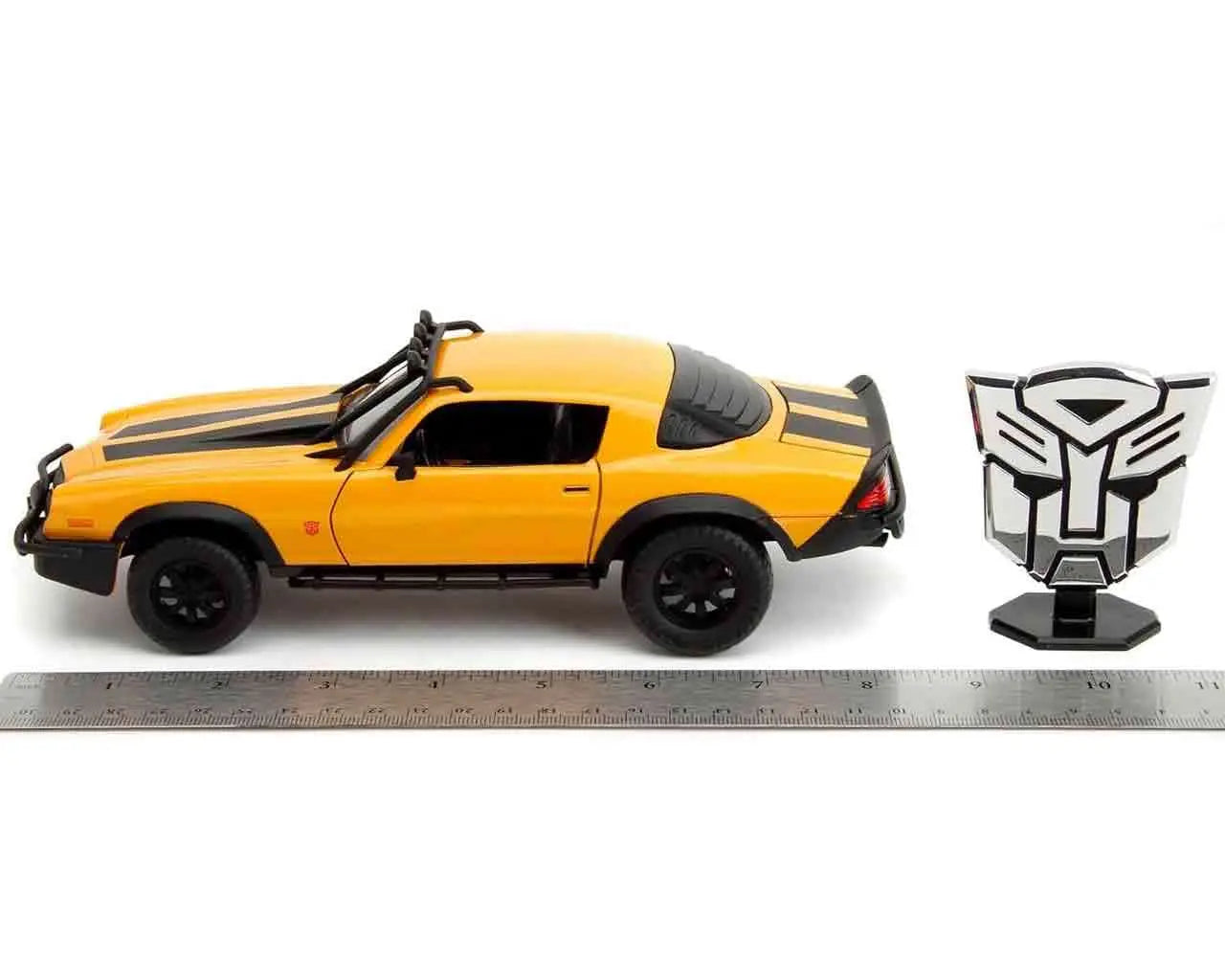 Transformers Rise of the Beasts - 1977 Chevrolet Camaro Bumblebee - 1:24 Die-Cast Model