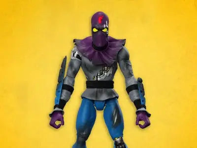 TMNT ULTIMATES! W11 FOOT SOLDIRE BATT DAM AF