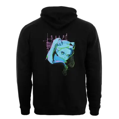 CYBERPUNK EDGERUNNERS NEON REBECCA HOODIE S