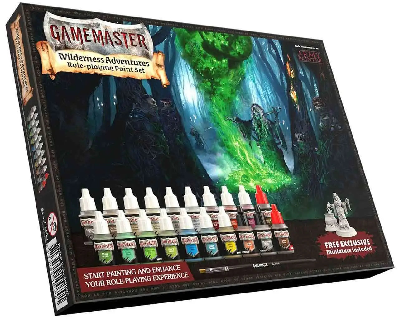 GAMEMASTER WILDERNESS ADVENTURES RPG PAINT SET