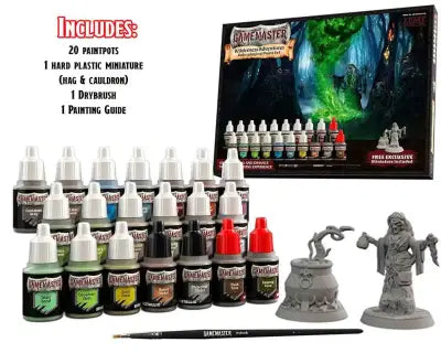 GAMEMASTER WILDERNESS ADVENTURES RPG PAINT SET