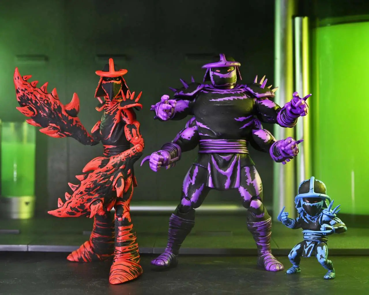 TMNT MIRAGE SHREDDER CLONES BOX SET AF
