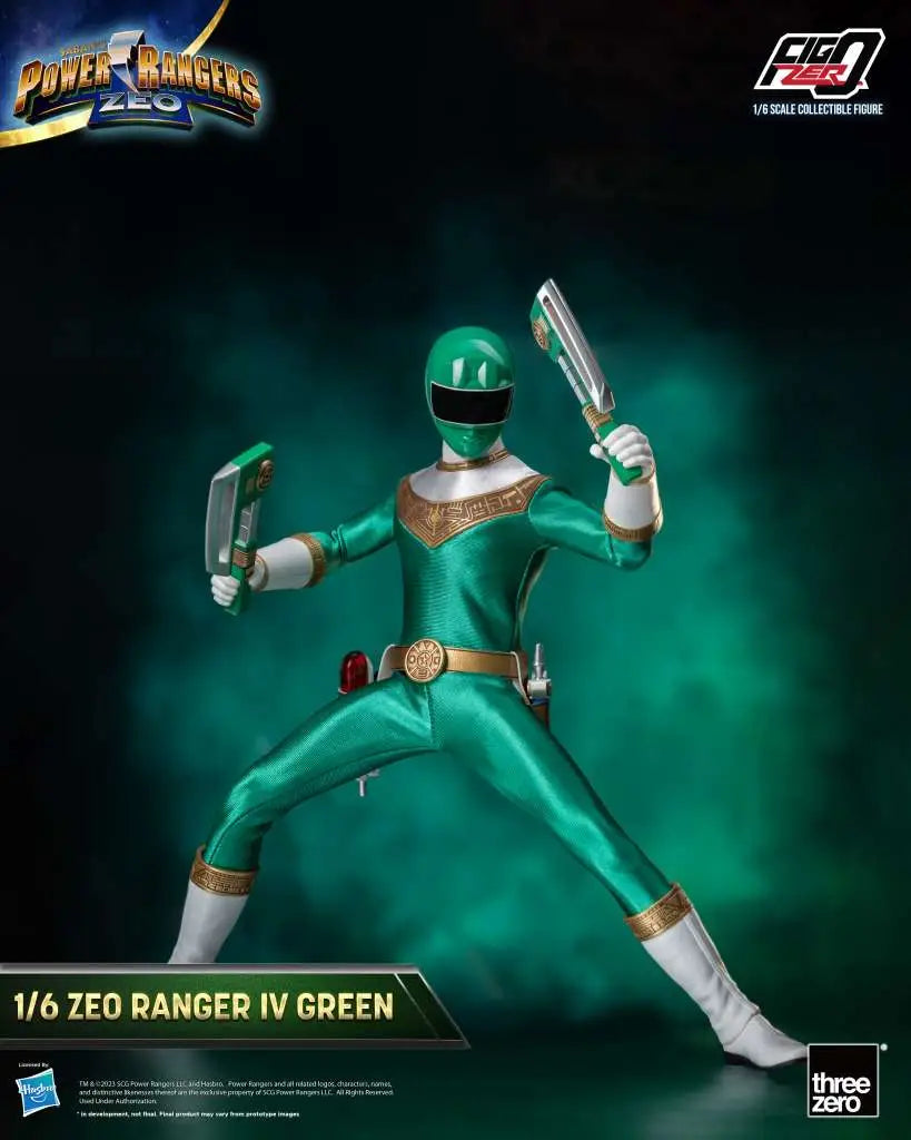 POWER RANGERS ZEO RANGER IV GREEN 1/6 FIGURE