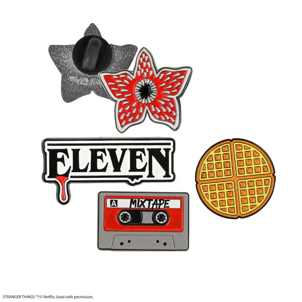 STRANGER THINGS SEASON 1 PIN SET (4)
