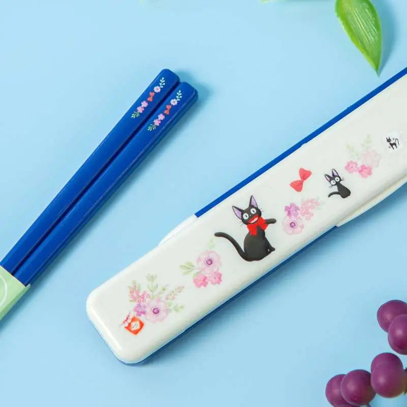 KIKI DELIVERY SERVICE JIJI FLOWER 18CM CHOPSTICKS BOX SET