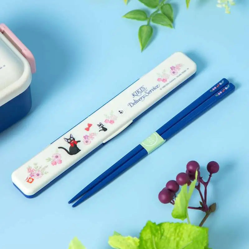 KIKI DELIVERY SERVICE JIJI FLOWER 18CM CHOPSTICKS BOX SET