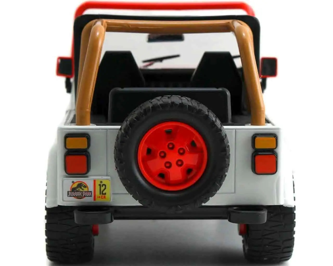 Jurassic Park - 1992 Jeep Wrangler YJ Sahara - 1:24 Die-Cast Model