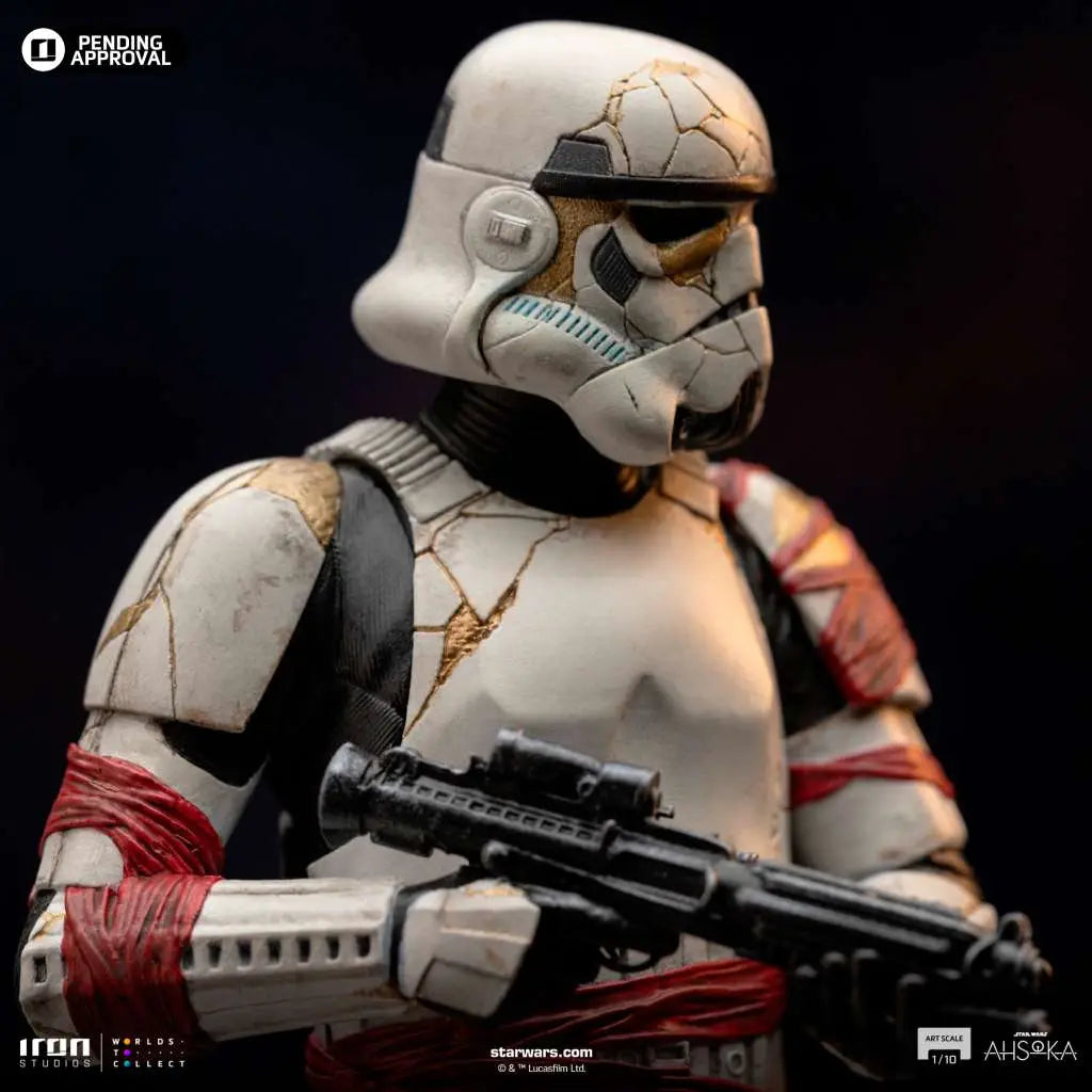 SW ASHOKA NIGHT TROOPER 1/10 STATUE