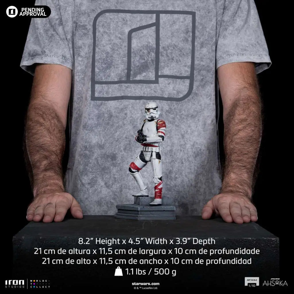 SW ASHOKA NIGHT TROOPER 1/10 STATUE