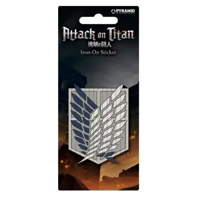 ATTACK ON TITAN S4 IRON ON STICKER