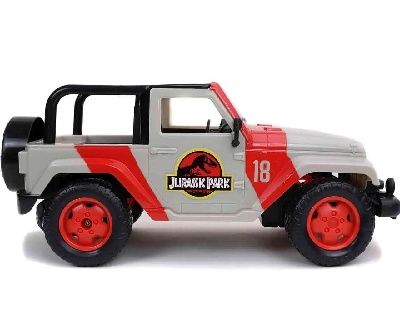 JURASSIC PARK 1992 JEEP WRANGLER YJ SAHARA 1/16 REMOTE CONTROL MODEL