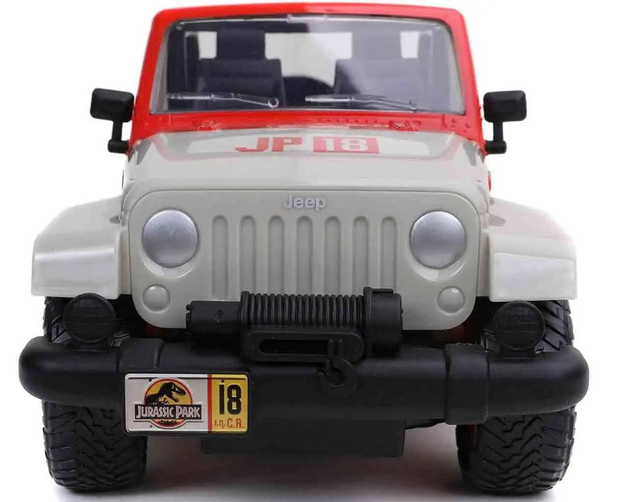 JURASSIC PARK 1992 JEEP WRANGLER YJ SAHARA 1/16 REMOTE CONTROL MODEL