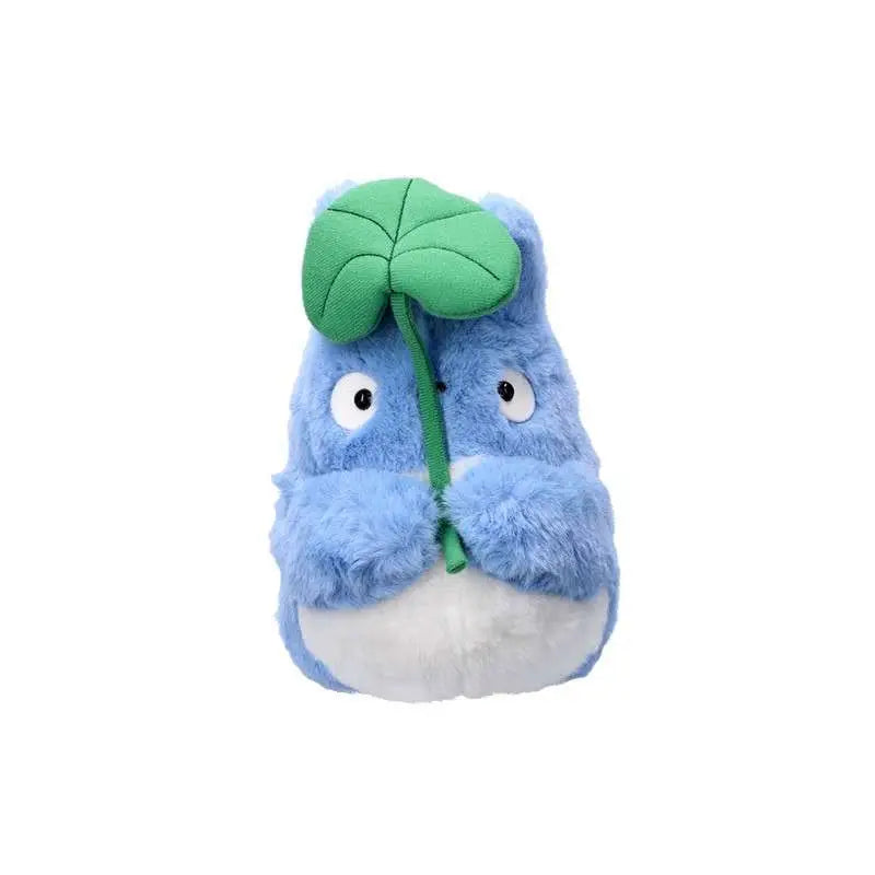 MY NEIGHBOR TOTORO NAKAYOSHI BLUE PLUSH WITH LEAF