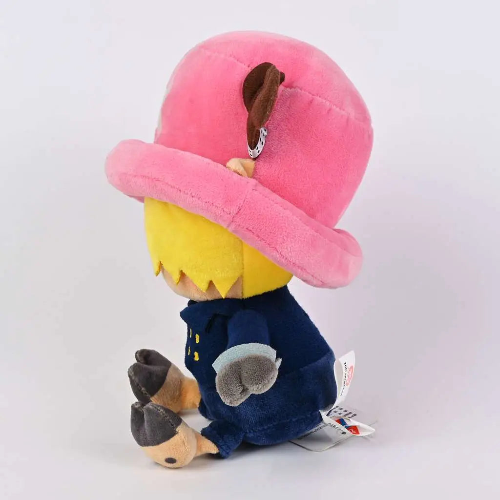 ONE PIECE CHOPPER X SANJI PELUCHE 25CM