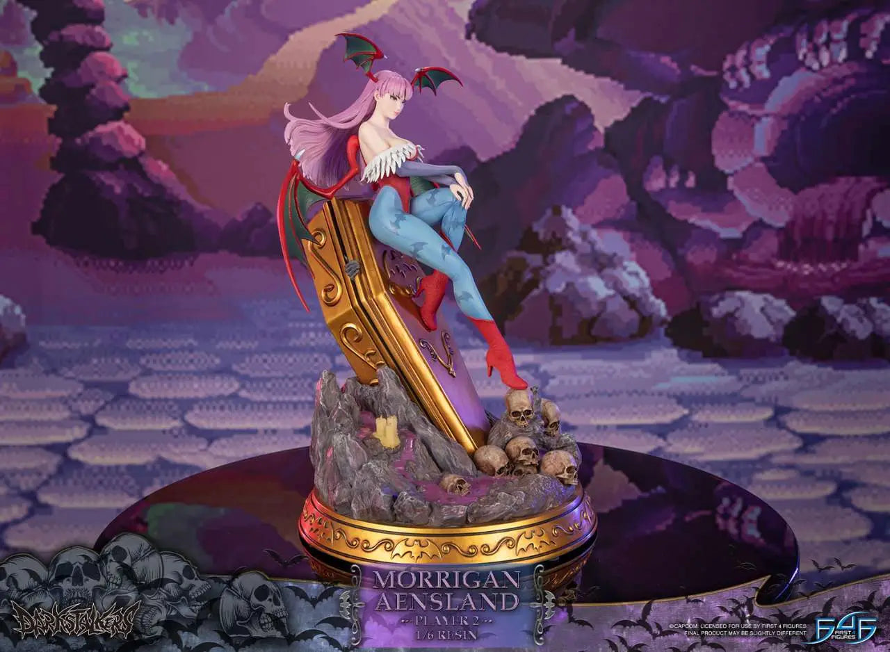 DARKSTALKERS MORRIGAN AENSLAND PLAYER 2 1/6 RESIN STATUE