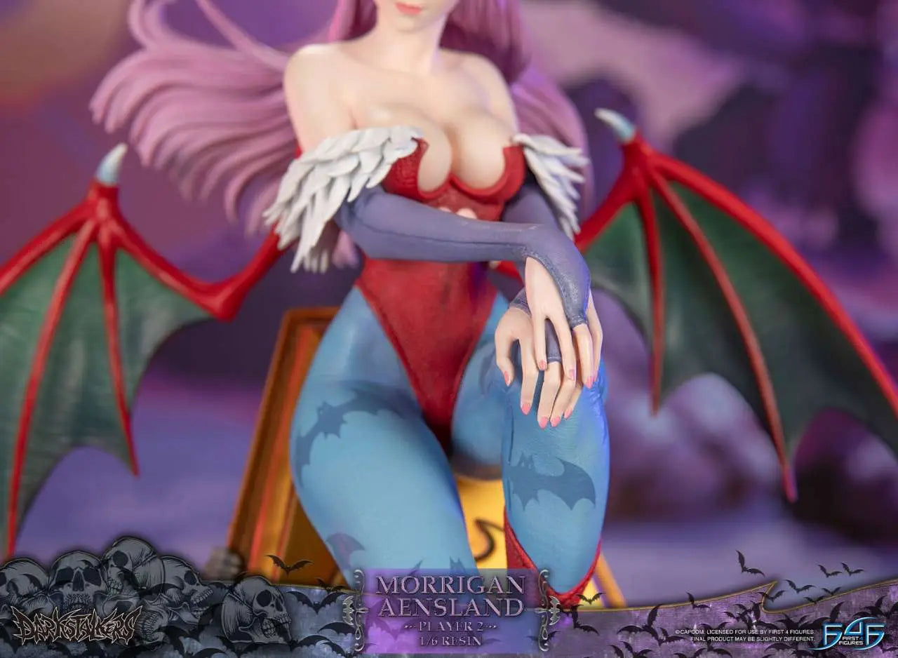 DARKSTALKERS MORRIGAN AENSLAND PLAYER 2 1/6 RESIN STATUE