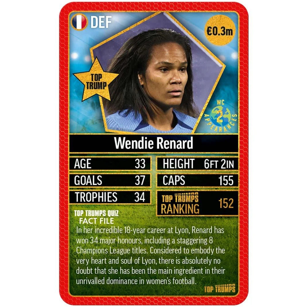 World Football Stars Top 200 - Pack 4 Top Trumps Card Game English