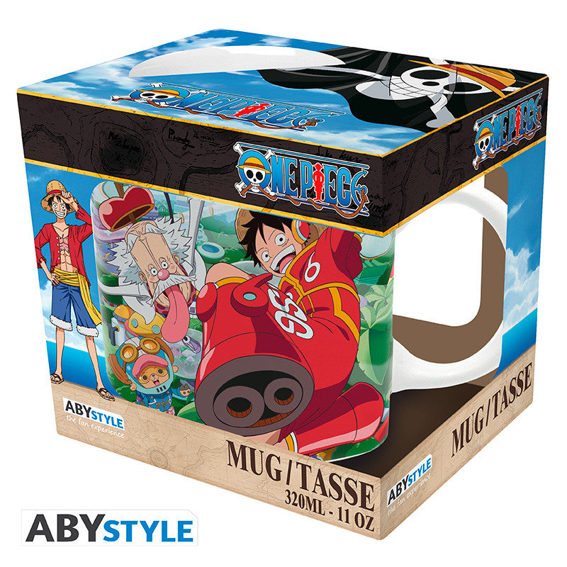 ONE PIECE  - Mug 320ml - Luffy & Vegapunk