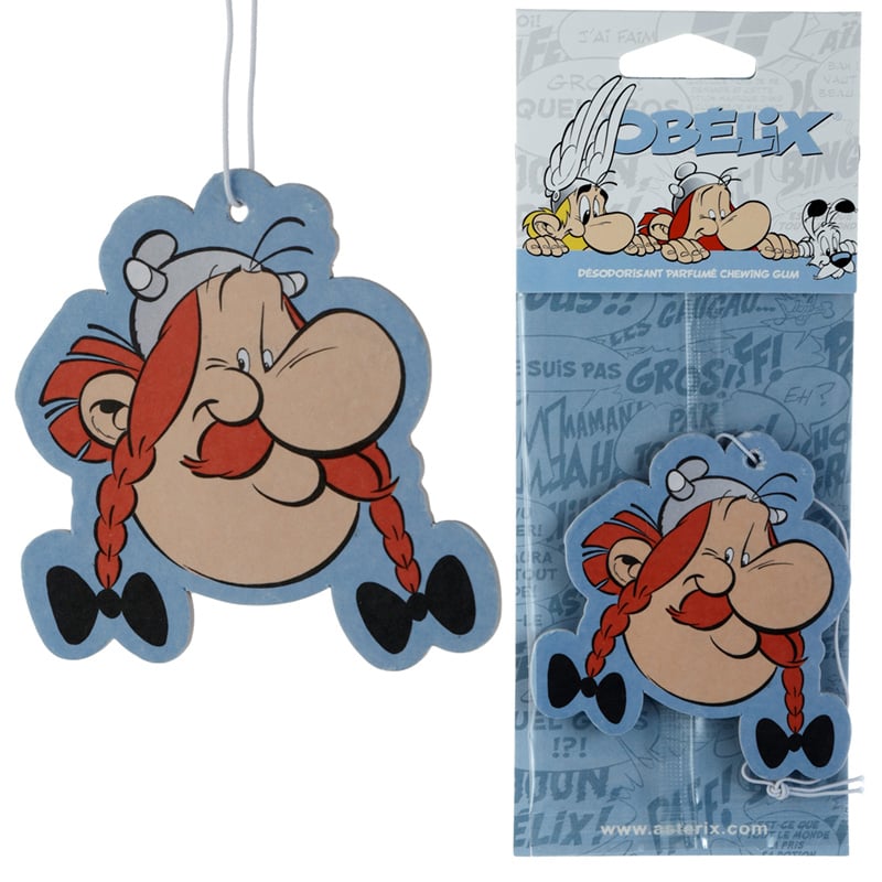 ASTERIX - Obélix - Car Air Freshener - Bubble Gum