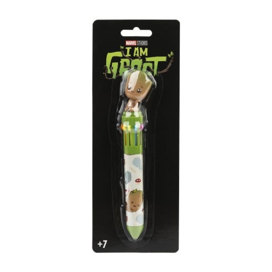 GROOT - Stylo-Bille 10 couleurs 3D