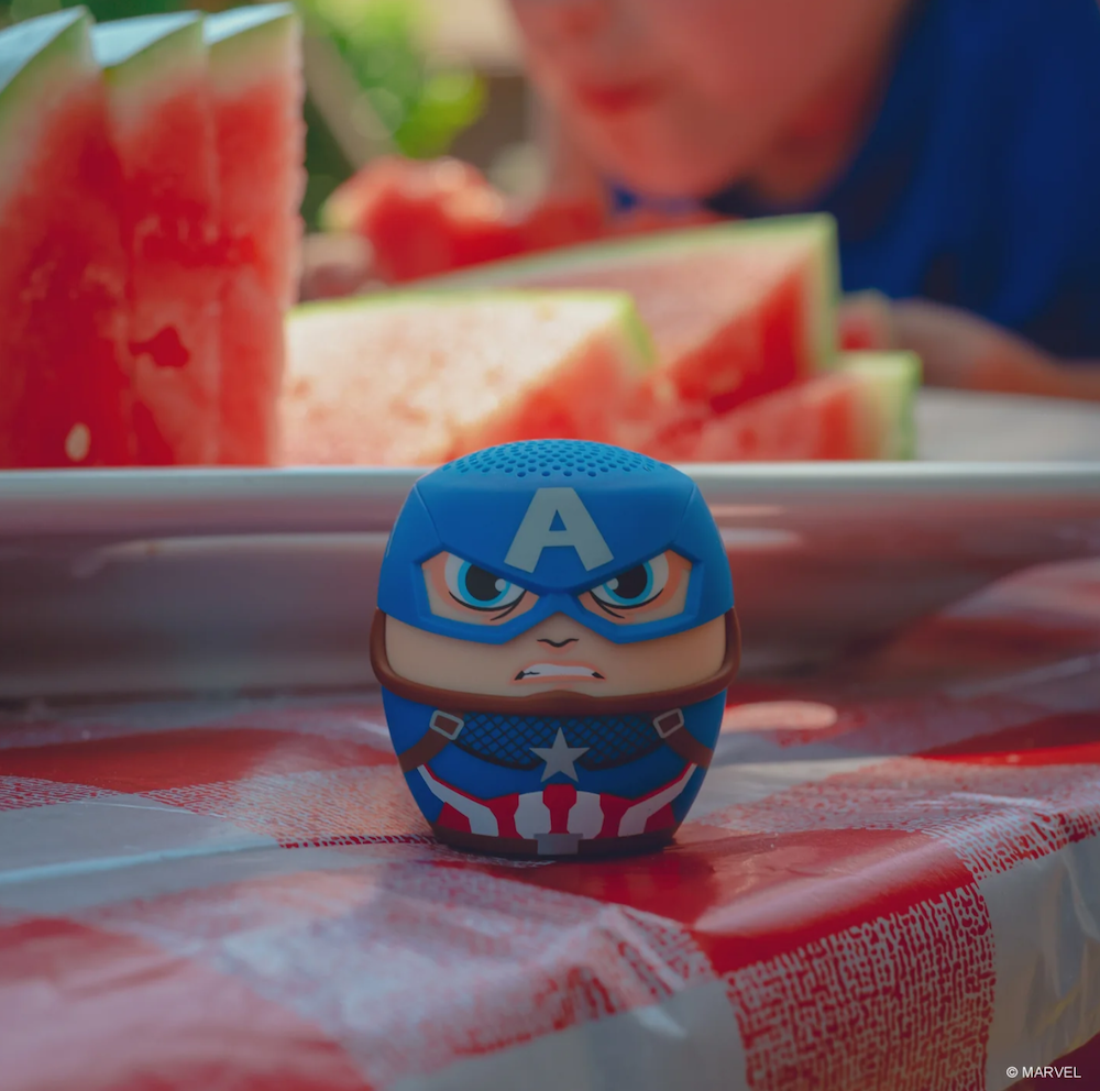MARVEL - Captain America - Mini Enceinte Bluetooth Bitty Boomers