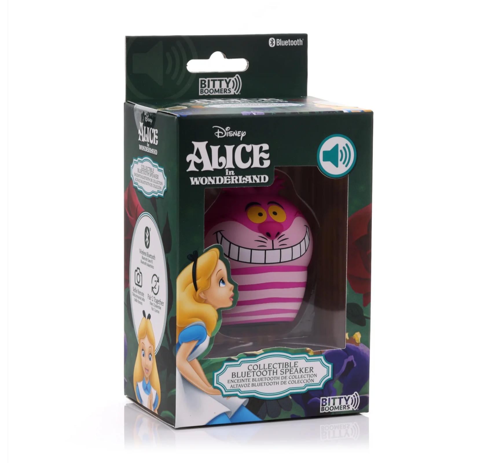 DISNEY - Cheshire Cat - Mini Bluetooth Speaker - Bitty Boomers