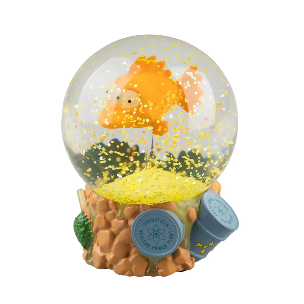 THE SIMPSONS - Blinky - Snow Globe 80mm 'Glow in the Dark'