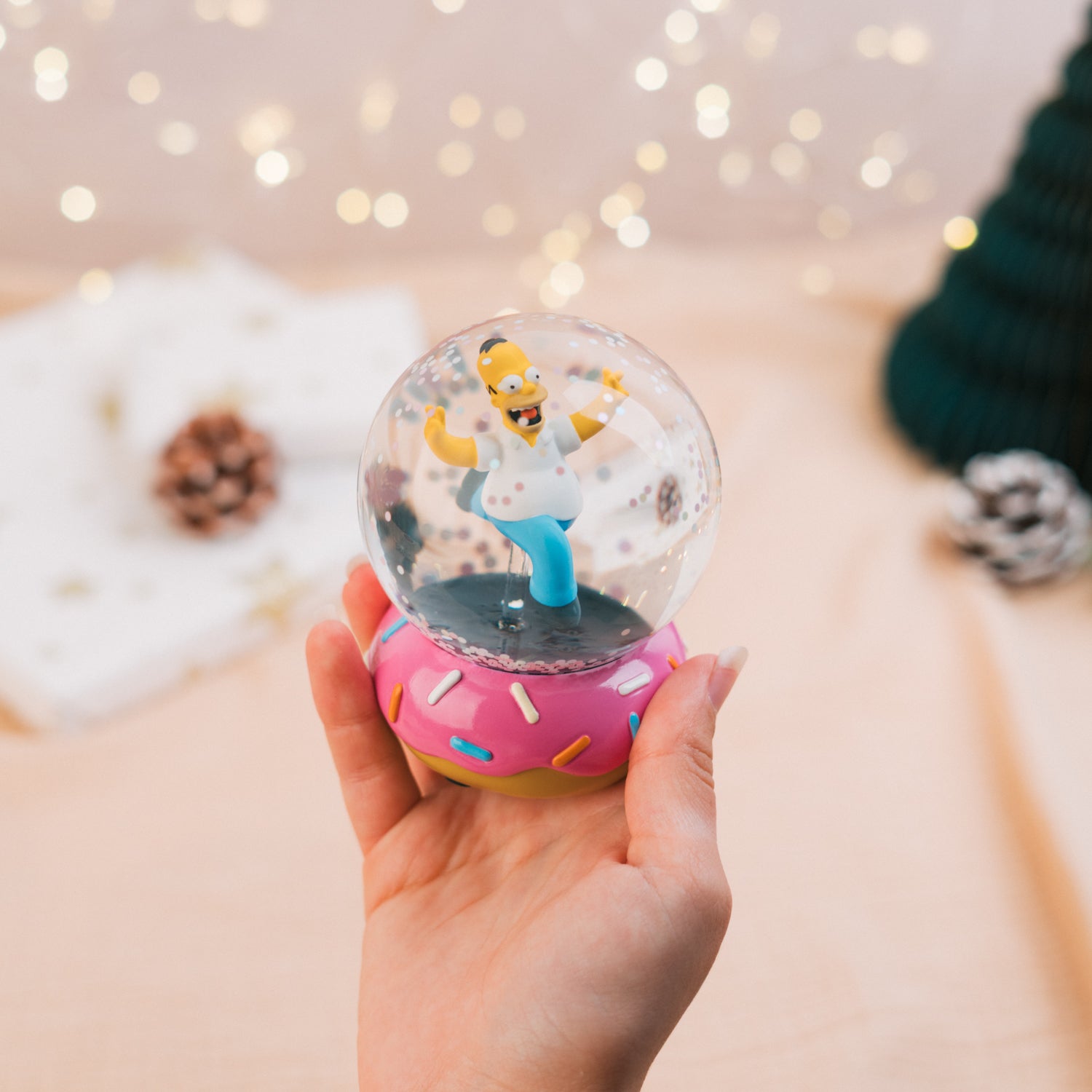 THE SIMPSONS - Homer - Snow Globe 80mm