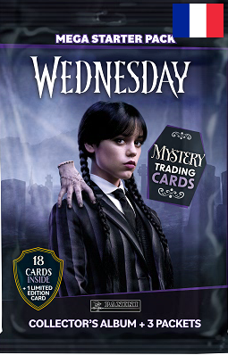 WEDNESDAY- Panini Trading cards (1 col + 3 poch + 1 Ed lim.) - FR