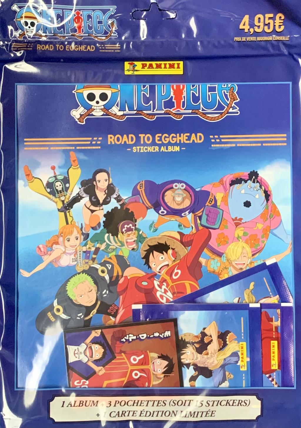 ONE PIECE - Panini Starter Pack (1 album + 3 packets) - FR