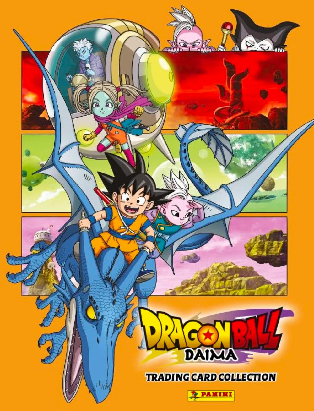 DRAGON BALL DAIMA - Panini Trading cards (1 Coll + 2 poch + 1 Ed lim.)