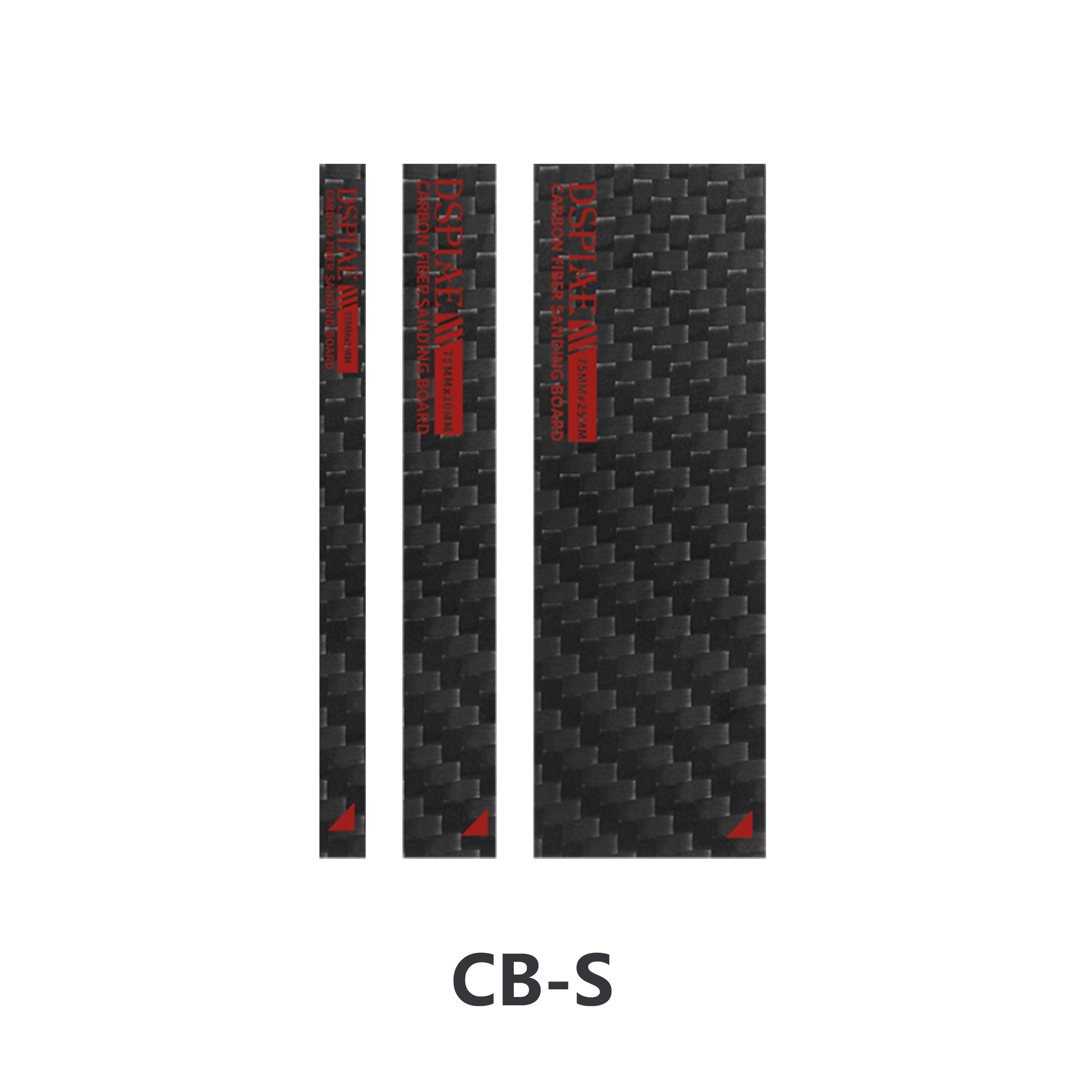 DSPIAE CB-S Carbon Sanding Sticks (3pcs)