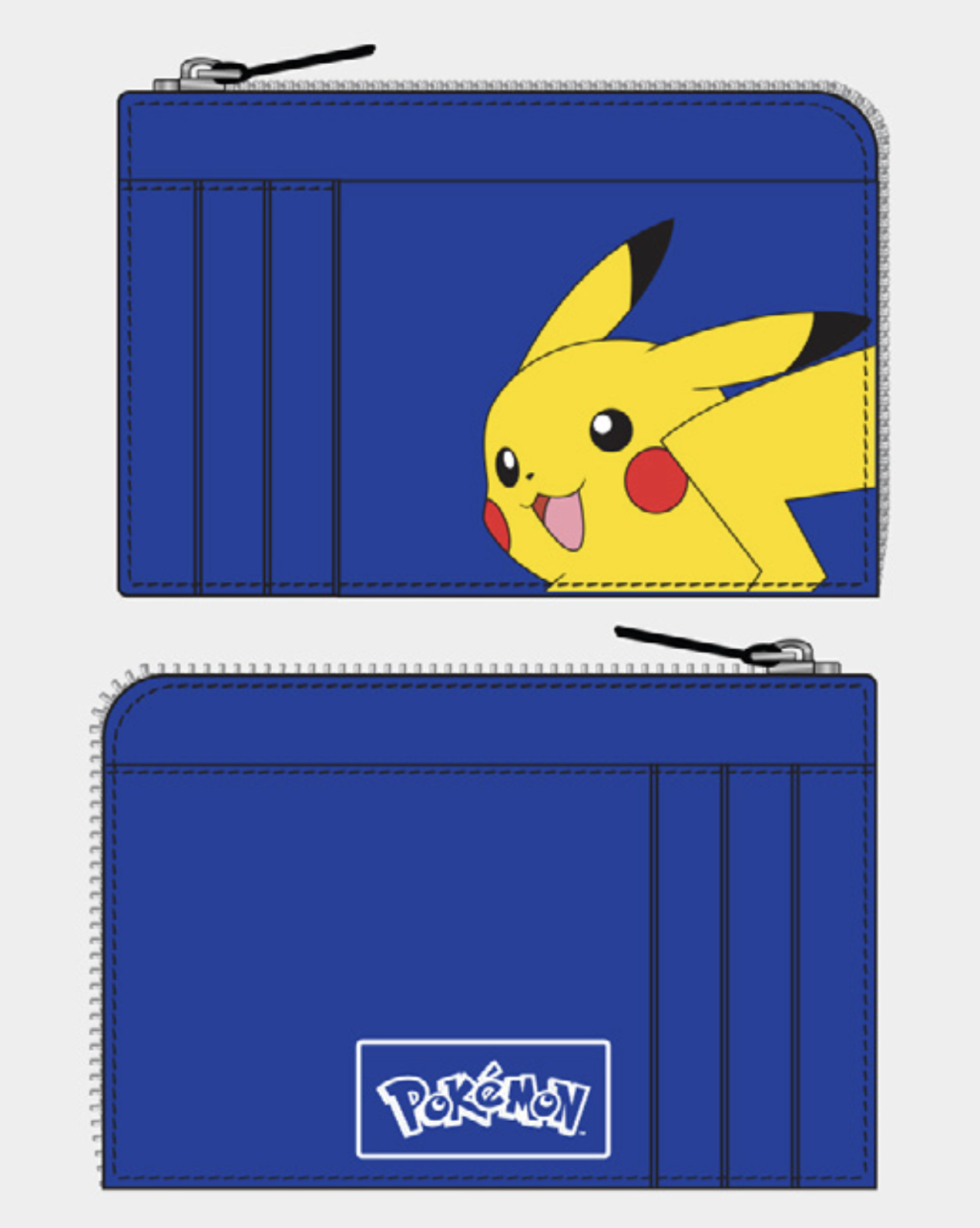 POKEMON - Pikachu - Blue Card Holder