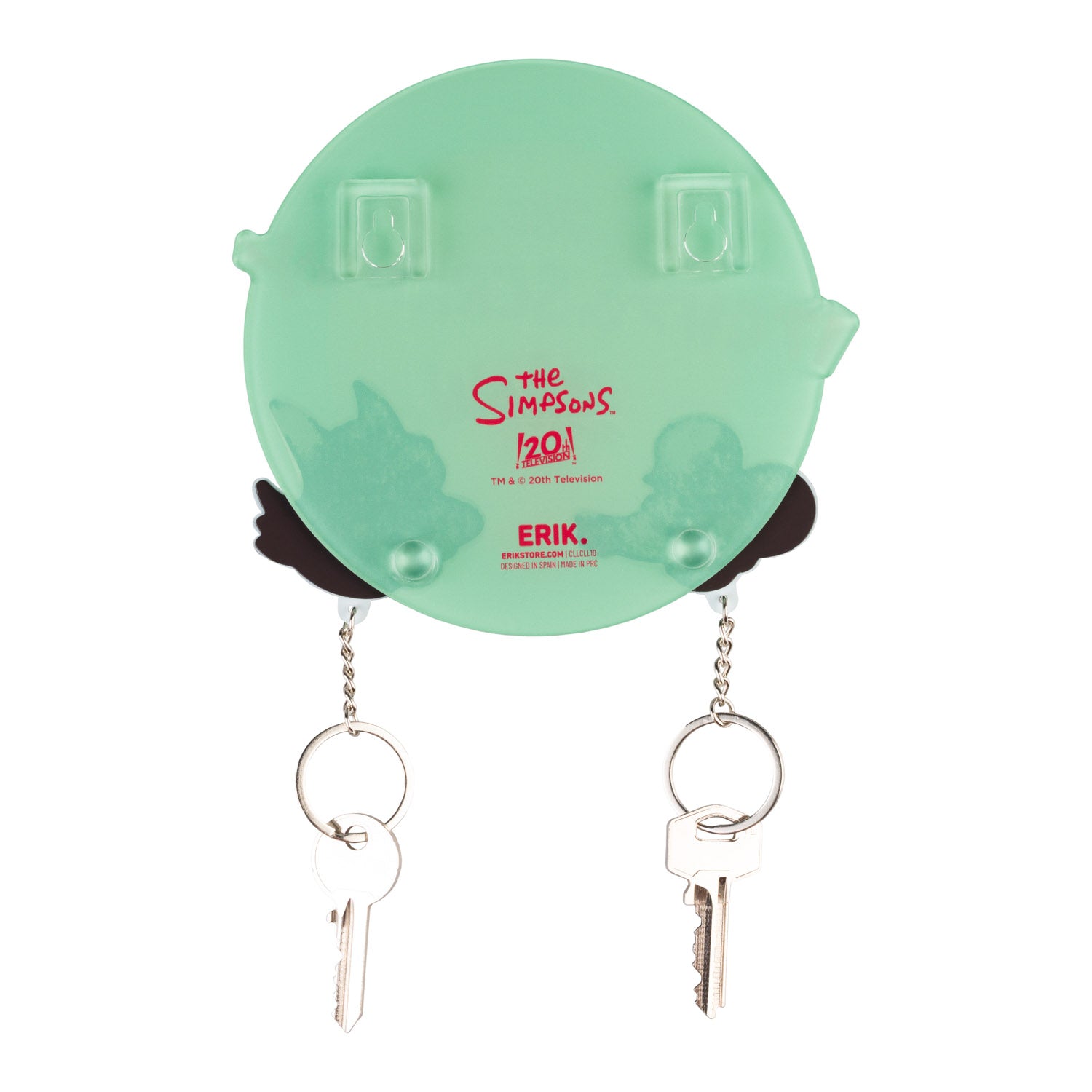THE SIMPSONS - Wall Key Holder with 2 Keyrings