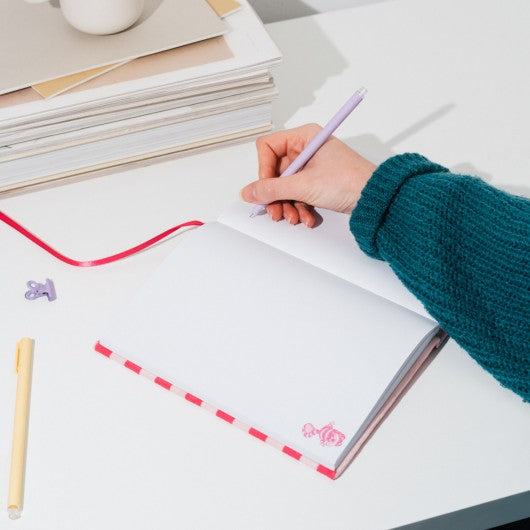 ALICE - Cheshire Cat - Premium Fluffy Notebook - Size A5