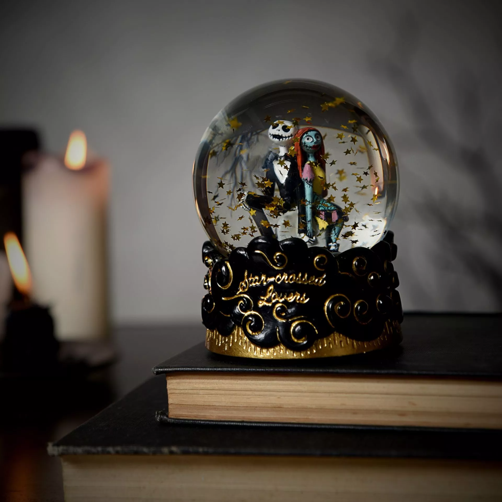 NIGHTMARE BEFORE XMAS - Star-cossed Lovers - Snow Globe 75mm