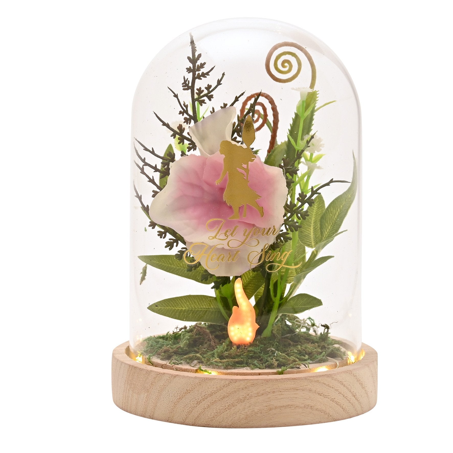 DISNEY PRINCESS - Moana - Floral Cloche with a Neon Light