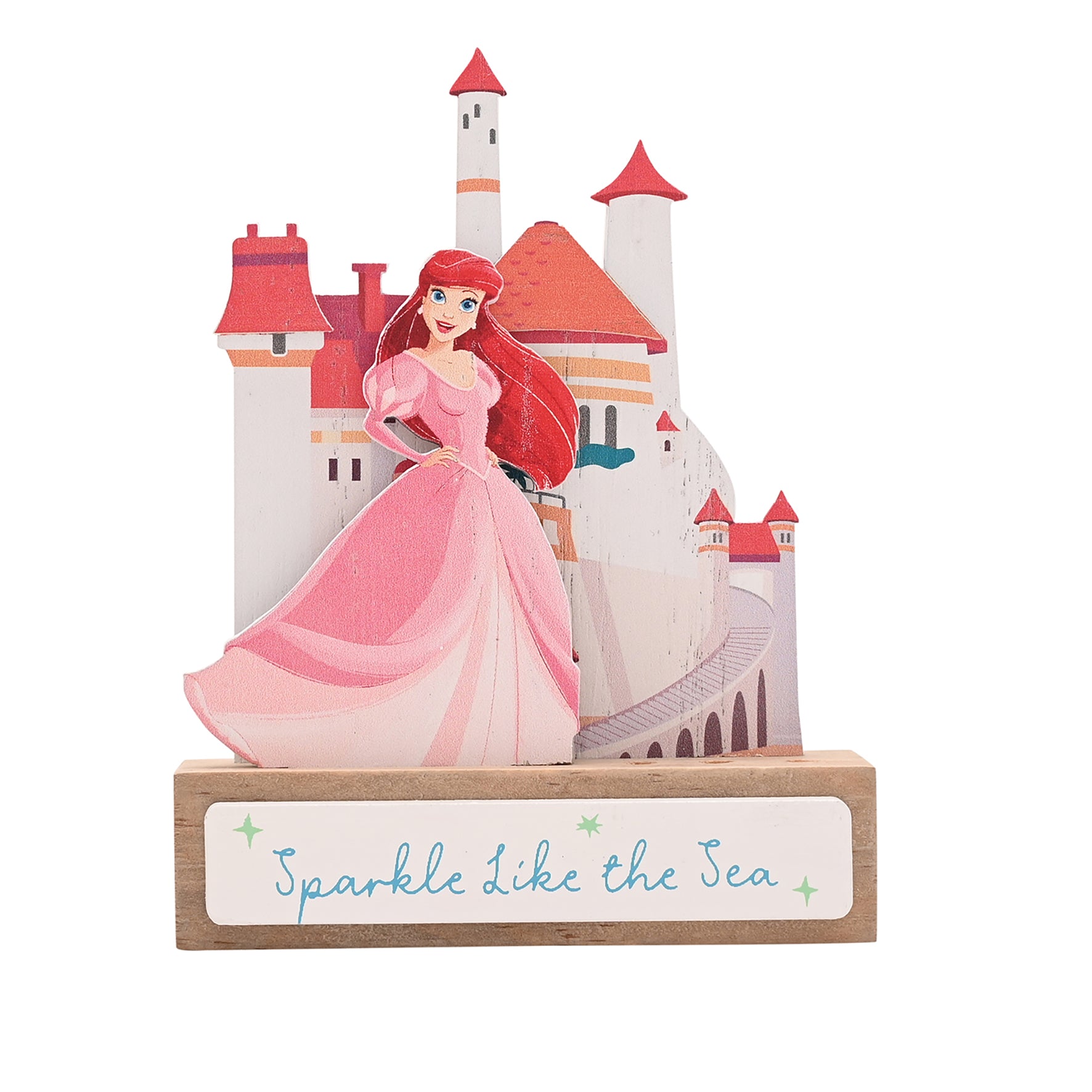 DISNEY PRINCESS - Ariel - Mini Castle Plaque