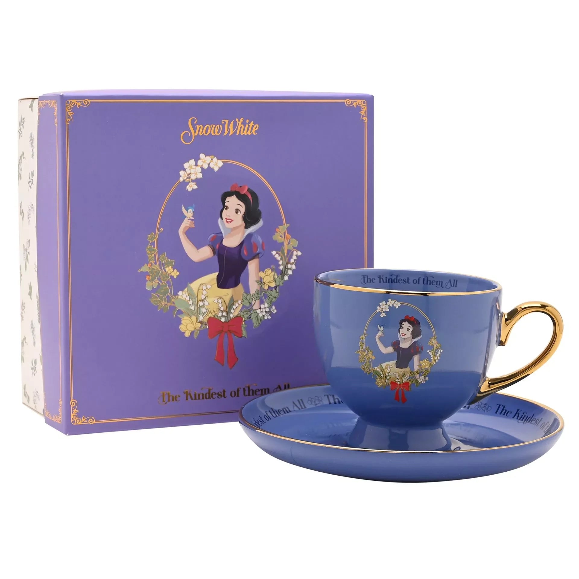 DISNEY PRINCESS - Snow White - Tea Cup + Saucer 7oz