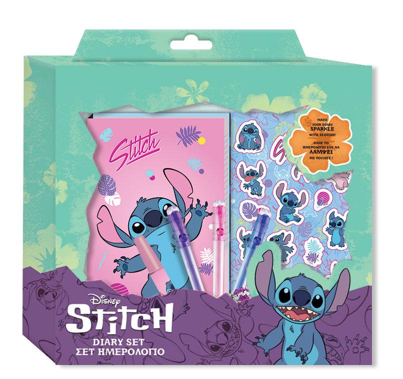 STITCH - Gift Set Notebook + Stickers + Pen