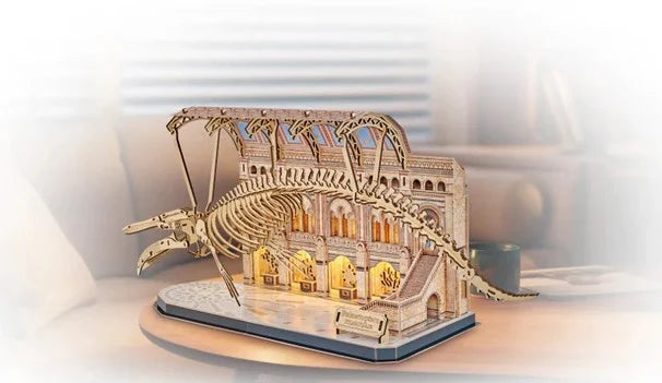 NATURAL MUSEUM - BOOK NOOK KIT - Blue Whale - 222pc + LED Light